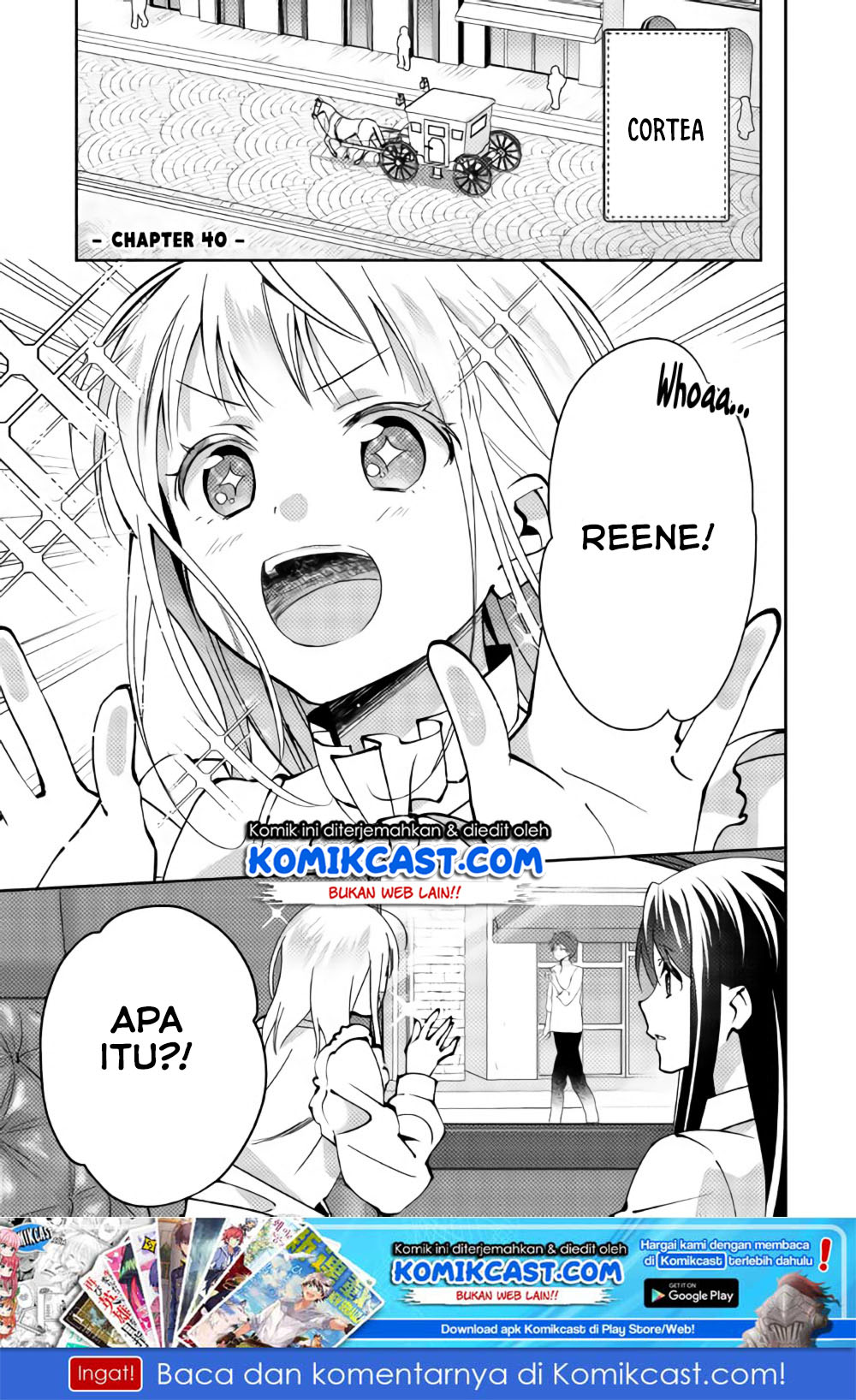 Isekai de “Kuro no Iyashi Te” tte Yobareteimasu Chapter 40 Bahasa Indonesia